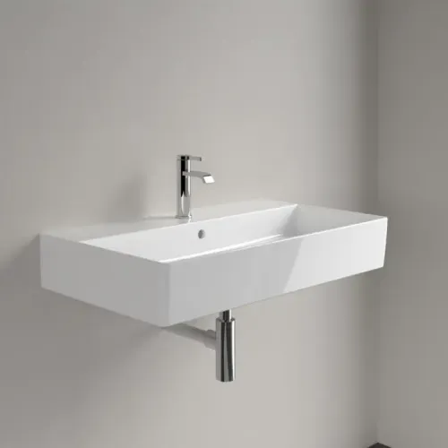 Villeroy & Boch Memento 2.0 Pаковина, 800 x 470 x 140 mm, Альпийский белый, с переливом 4A228001