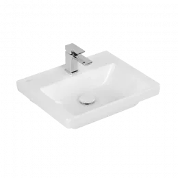 Villeroy & Boch Subway 3.0 Раковина компактная, 500 x 400 x 145 mm, Альпийский белый, без перелива 4370FG01