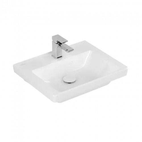 Villeroy & Boch Subway 3.0 Раковина компактная, 500 x 400 x 145 mm, Альпийский белый, без перелива 4370FG01