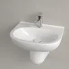 Villeroy & Boch O.novo Раковина компактная, 500 x 400 x 180 mm, Альпийский белый, без перелива 53605101
