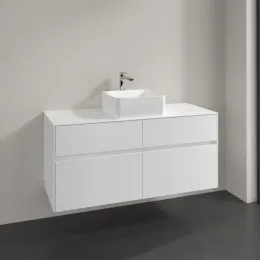 Villeroy & Boch Collaro Тумба под раковину, 4 выдвижных ящика, 1200 x 548 x 500 mm, White Matt / White Matt C04100MS