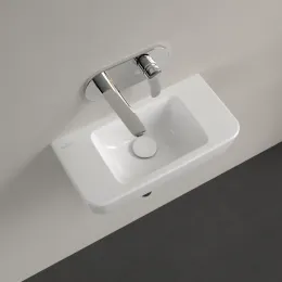 Villeroy & Boch O.novo Раковина компактная, 500 x 250 x 145 mm, Альпийский белый, без перелива 43425301