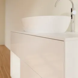 Villeroy & Boch Finion Тумба под раковину, с подсветкой, 2 выдвижных ящика, 1000 x 603 x 501 mm, Glossy White Lacquer / Glossy White Lacquer F891GFGF