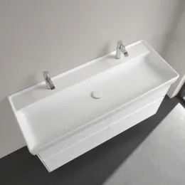 Villeroy & Boch Collaro Pаковина для установки на тумбу, 1200 x 470 x 160 mm, Альпийский белый, без перелива 4A33C101