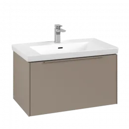 Villeroy & Boch Subway 3.0 Тумба под раковину, 1 выдвижной ящик, 772 x 429 x 478 mm, Taupe C57302VM