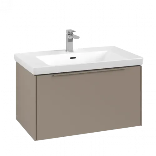 Villeroy & Boch Subway 3.0 Тумба под раковину, 1 выдвижной ящик, 772 x 429 x 478 mm, Taupe C57302VM
