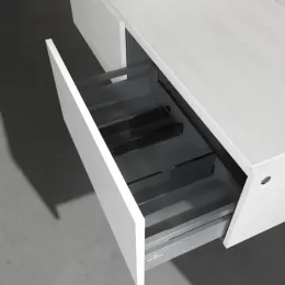 Villeroy & Boch Legato Тумба под раковину, 2 выдвижных ящика, 1400 x 380 x 500 mm, White Wood / White Wood B61300E8