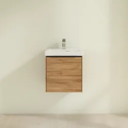 Villeroy & Boch Subway 3.0 Тумба под раковину, 1 дверь, 423 x 429 x 378 mm, Oak Kansas C58101RH