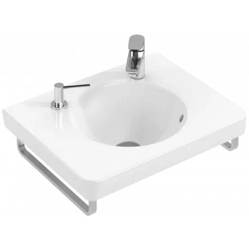 Villeroy & Boch Аксессуары Держатель для полотенец, 20 x 399 x 75 mm, нержавеющая сталь полированная 929640D7