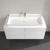 Villeroy & Boch Collaro Тумба под раковину, 4 выдвижных ящика, 1200 x 548 x 500 mm, Glossy White / Glossy White C09100DH