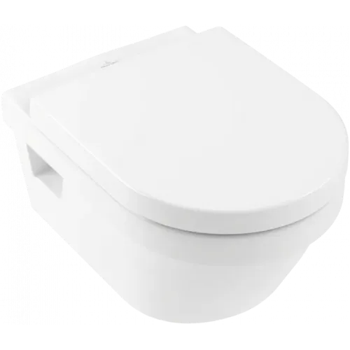 Villeroy & Boch Architectura Унитаз с открытым смывным краем, настенный, Альпийский белый 5684R001