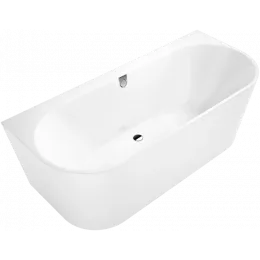 Villeroy & Boch Oberon 2.0 ванна с задней стенкой, 1800 x 800 mm, Альпийский белый UBQ180OBR9CD00V-01