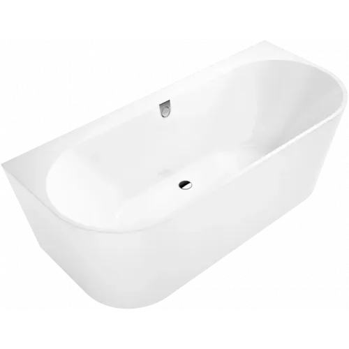 Villeroy & Boch Oberon 2.0 ванна с задней стенкой, 1800 x 800 mm, Альпийский белый UBQ180OBR9CD00V-01