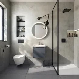 Subway 3.0 Унитаз с открытым смывным краем, настенный, с TwistFlush / AntiBac, Альпийский белый AntiBac CeramicPlus 4670T0T2