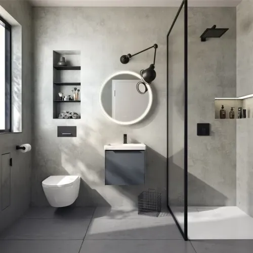 Subway 3.0 Унитаз с открытым смывным краем, настенный, с TwistFlush / AntiBac, Альпийский белый AntiBac CeramicPlus 4670T0T2