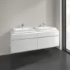 Villeroy & Boch Legato Тумба под раковину, с подсветкой, 4 выдвижных ящика, 1600 x 550 x 500 mm, Glossy White / Glossy White B693L0DH