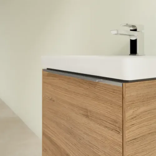 Villeroy & Boch Subway 3.0 Тумба под раковину, 1 выдвижной ящик, 473 x 429 x 408 mm, Oak Kansas C58000RH