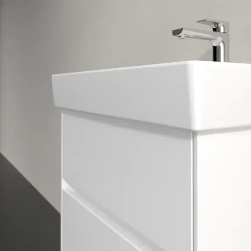 Villeroy & Boch Collaro Тумба под раковину, 2 выдвижных ящика, 510 x 546 x 414 mm, Glossy White C00700DH