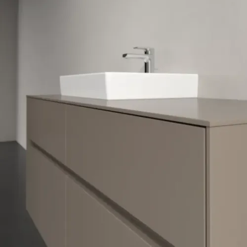 Villeroy & Boch Collaro Тумба под раковину, 4 выдвижных ящика, 1200 x 548 x 500 mm, Truffle Grey / Truffle Grey C07100VG