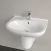 Villeroy & Boch O.novo Pаковина, 650 x 510 x 200 mm, Альпийский белый, с переливом 51606501