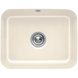 Villeroy & Boch Cisterna 60C Мойка под столешницу, включая Комплект слива с эксцентриком, Крепежный комплект, выкл Керамика, 550 x 440 mm, Graphite CeramicPlus 670602i4