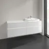 Villeroy & Boch Collaro Тумба под раковину, с подсветкой, 4 выдвижных ящика, 1600 x 548 x 500 mm, Glossy White / Glossy White C023B0DH
