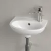 Villeroy & Boch O.novo Раковина компактная, 360 x 275 x 145 mm, Альпийский белый, с переливом 43403R01