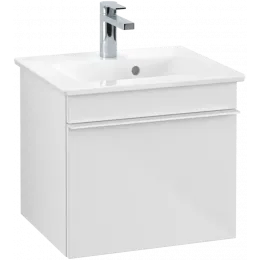 Villeroy & Boch Venticello Тумба под раковину, 1 выдвижной ящик, 466 x 420 x 425 mm, Glossy White / Glossy White A93102DH