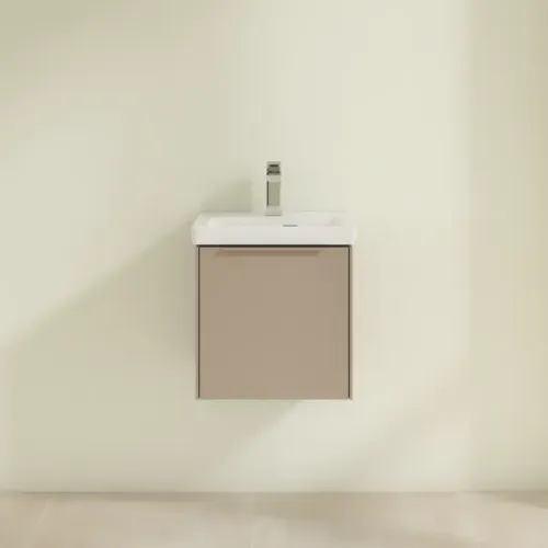 Villeroy & Boch Subway 3.0 Тумба под раковину, 1 дверь, 423 x 429 x 378 mm, Taupe C58202VM