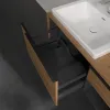 Villeroy & Boch Subway 3.0 Тумба под раковину, 2 выдвижных ящика, 1001 x 423 x 516 mm, Oak Kansas / Oak Kansas C57201RH