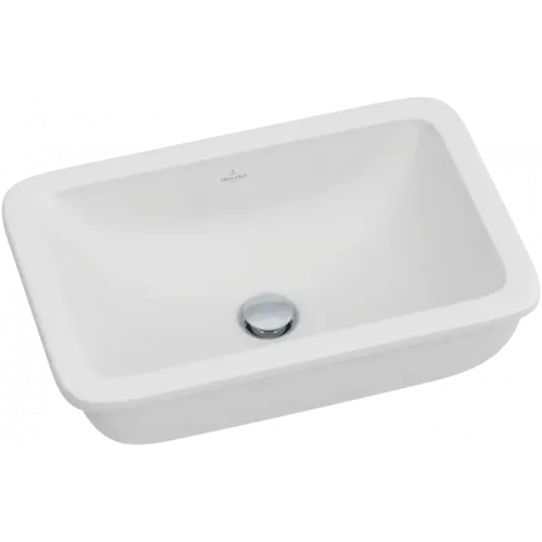 Villeroy & Boch Loop & Friends Раковина для установки под столешницу, 540 x 340 x 185 mm, Альпийский белый, с переливом 61630001