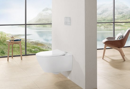 SlimSeat — ультраплоское сиденье для унитаза от Villeroy & Boch